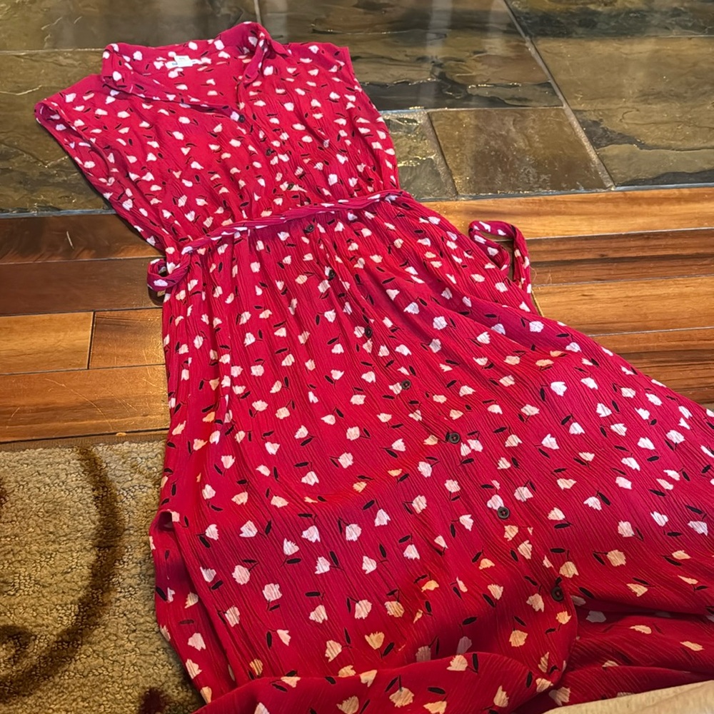 Billabong red sundress.
